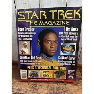 Star Trek The Magazine January 2001 Vol 1 Issue 21 Tim Russ Doug Drexler